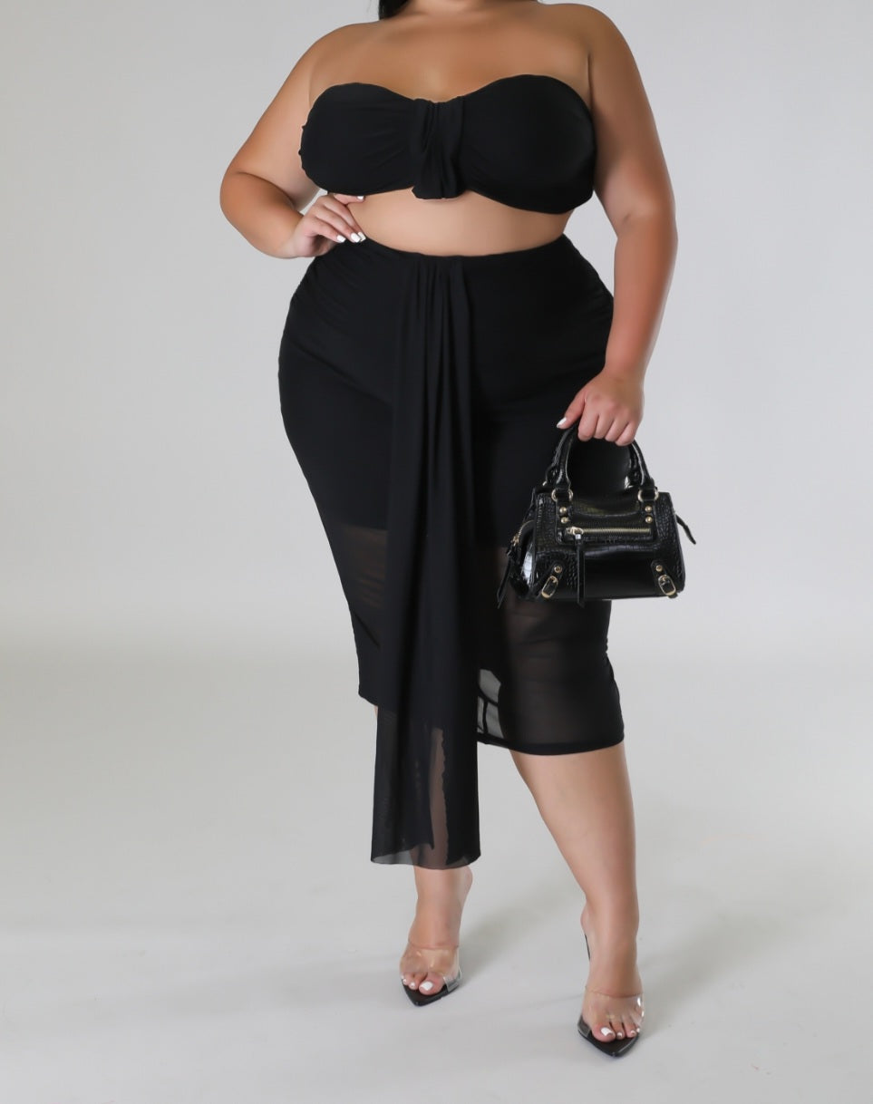Two Piece Skirt Set