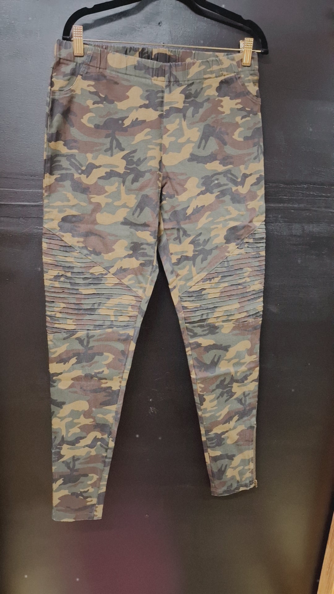 Royal Camouflage Skinny pants