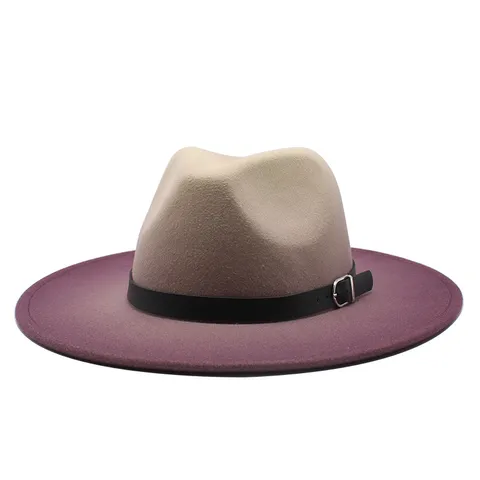 Royal Two-toned Purple Passion Hat