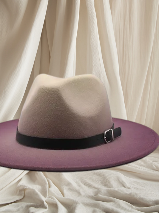 Royal Two-toned Purple Passion Hat